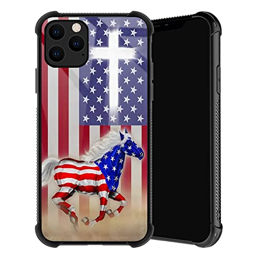 America Flag Stallion Cross