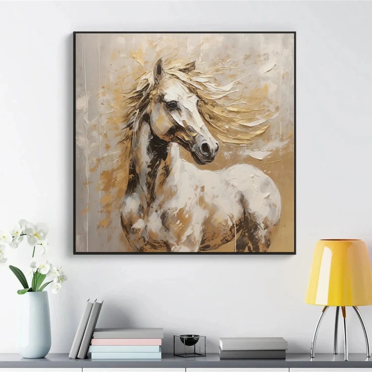 Animal Art Painting #AP075 - Handmade Wildlife Canvas Art for Home & Office Decor | Perfect for Living Room, Bedroom, or Gift