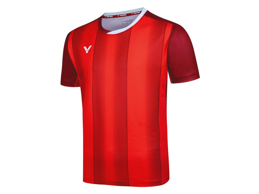 VICTOR Men's T 50000TD D Performance Badminton & Tennis Shirt - Lightweight Breathable Quick-Dry Sports Tee for Training & Competition