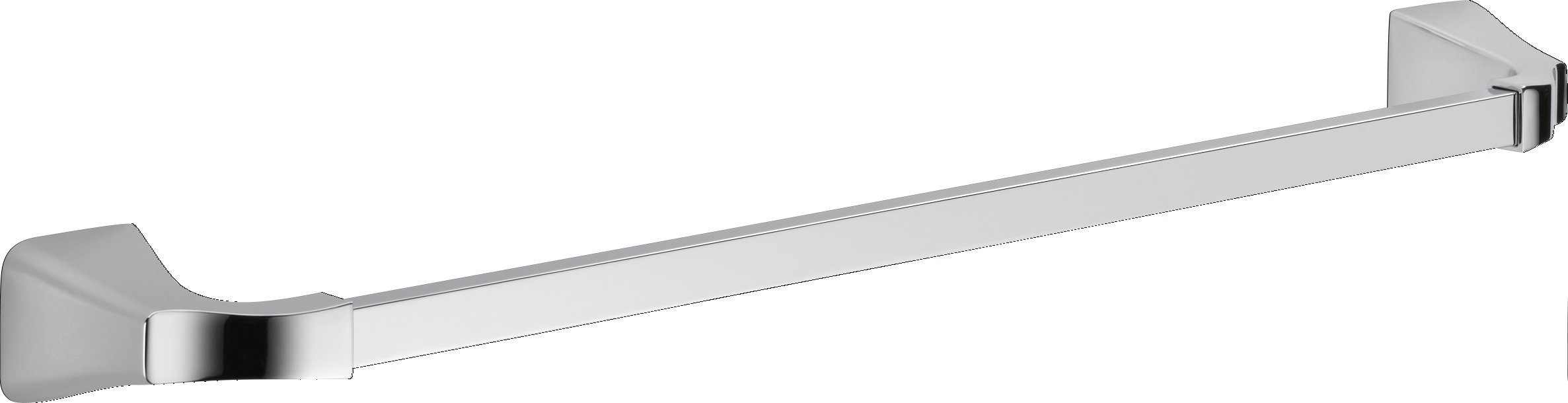 Delta Faucet Tesla 24-Inch Chrome Towel Bar - Bathroom Accessory for Modern Homes, Perfect for Bathrooms, Spas & Luxury Hotels