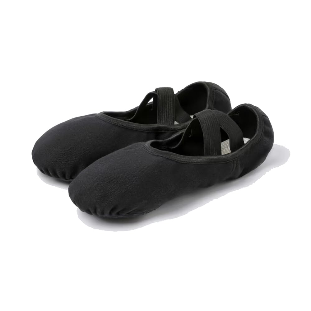 MSMAX Stretch Ballet Slippers for Dance Performance - Comfortable Ballet Flats for Toddlers, Kids & Adults | Perfect for Ballet Class, Recitals & Dance Practice