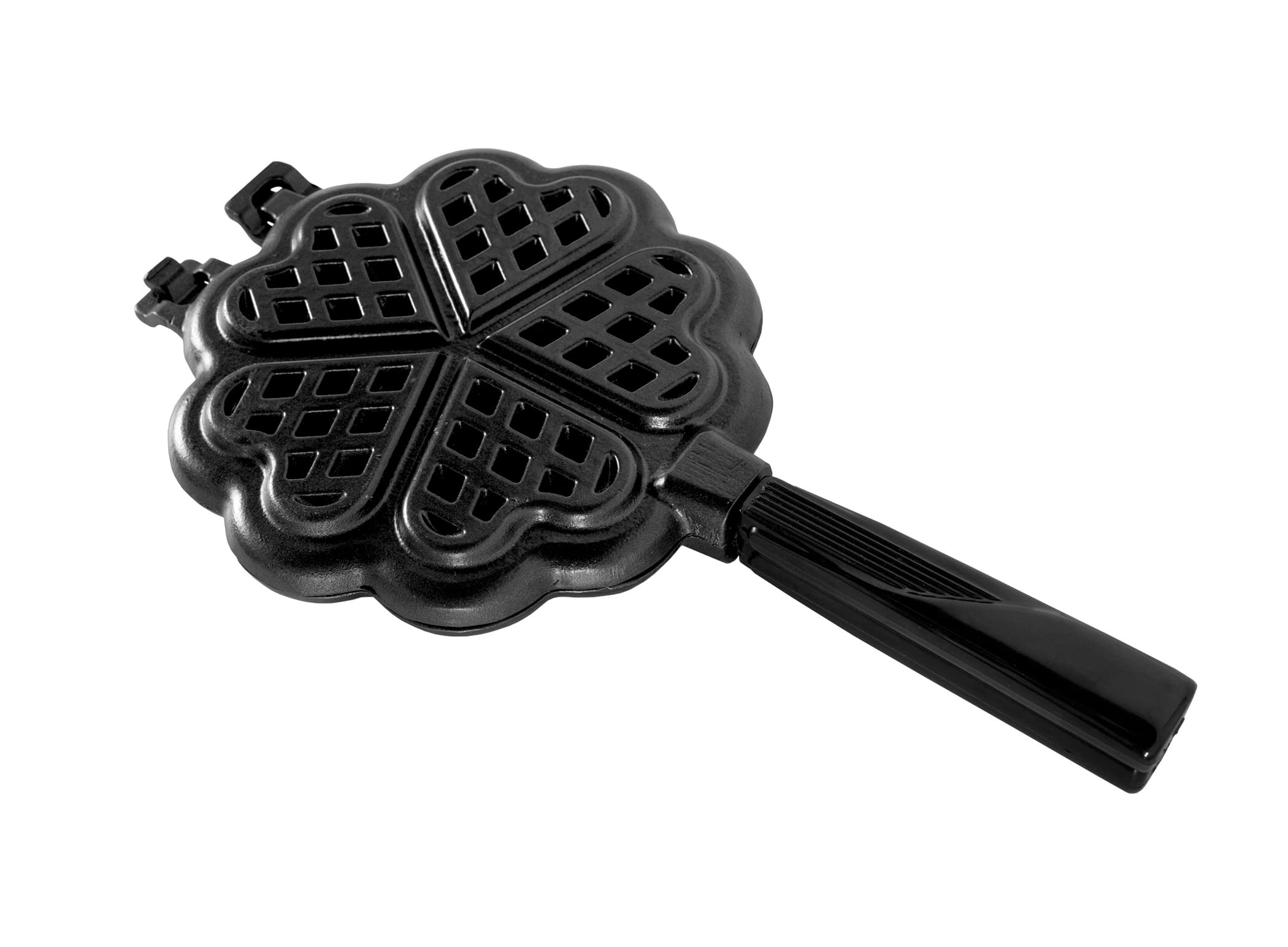 Nordic Ware 01705 Sweetheart Waffler - Cast Aluminum Mini Waffle Maker with 5 Heart-Shaped Cavities (3.5 inch) - Perfect for Valentine's Day Breakfast, Romantic Dates & Family Brunch