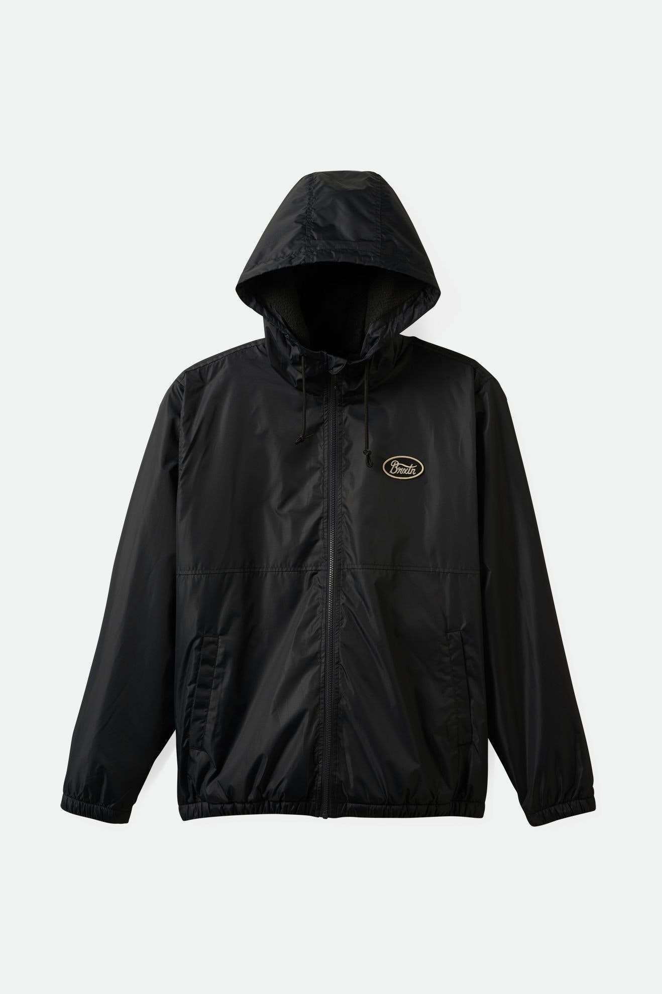 Claxton Parsons Arctic Fleece Lined Jacket for Men - Winter Warm Windproof Outdoor Jacket - Black - Perfect for Hiking, Camping & Cold Weather Activities