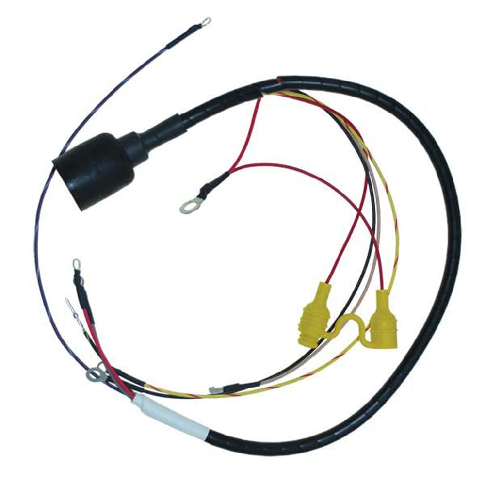 CDI Electronics 413-9915 Johnson/Evinrude Wiring Harness - Compatible with 2 Cylinder Outboard Motors (1979-1984) - Black Marine Electrical Replacement Part - Perfect for Boat Engine Repairs & Maintenance