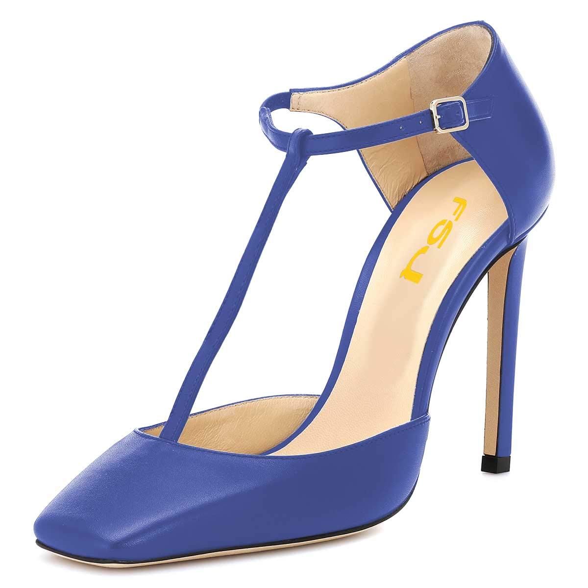 FSJ Women's Fashion Low Kitten Heels Pointed Toe Slingback Sandals - Comfortable Dress Pumps for Work, Party & Wedding | Office Wear, Cocktail Events & Bridal Shoes | Perfect for Business Meetings, Date Nights and Formal Occasions