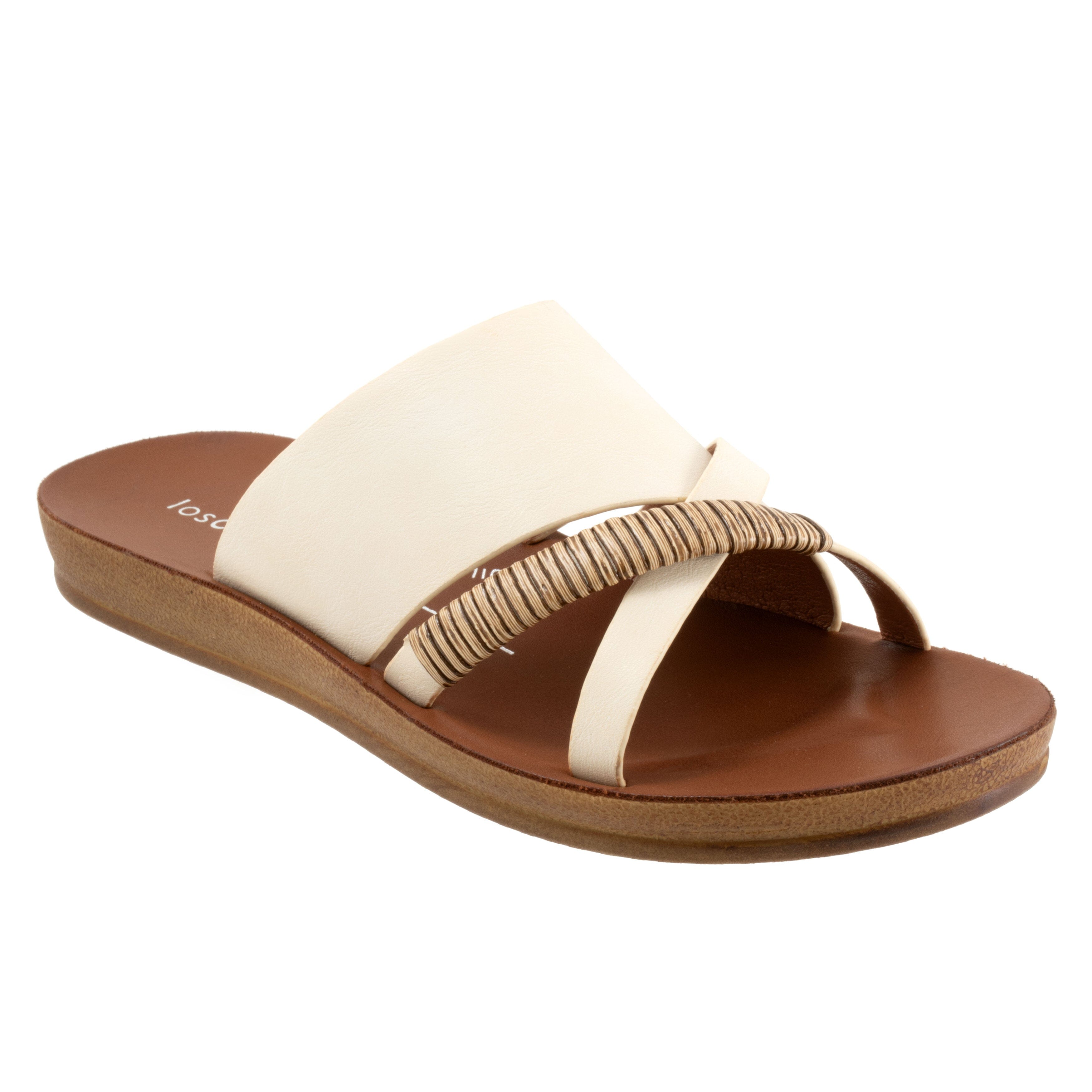 BUENO LOS CABOS Women's Wedding Sandals - Elegant Bridal Beach Sandals for Outdoor Ceremonies & Honeymoon Getaways