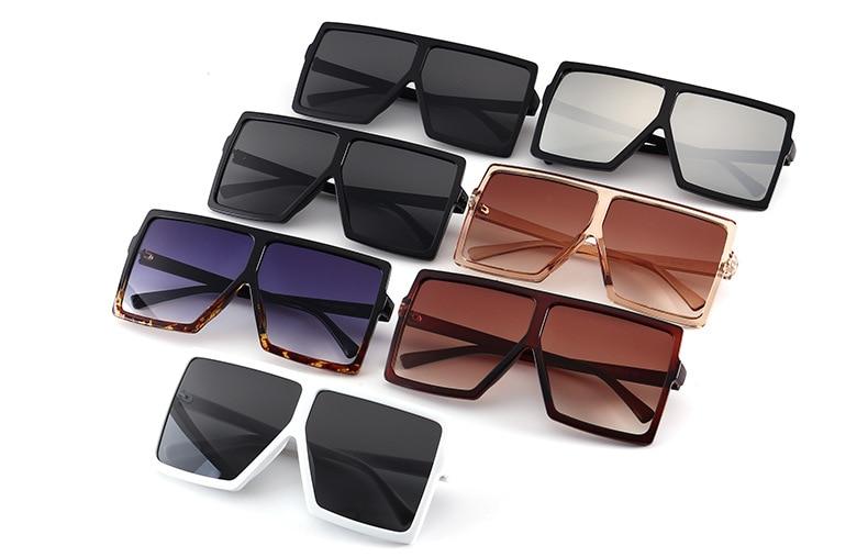 Stylish Oversized Sunglasses for Women - UV Protection & Fashionable Shades - Perfect for Beach, Driving & Outdoor Activities