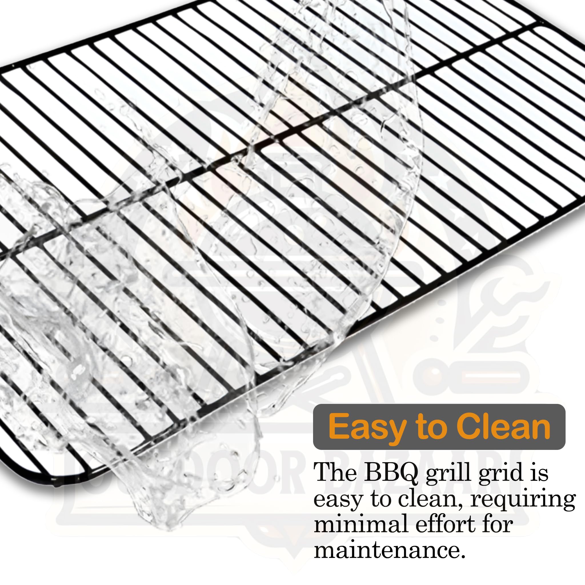 Charbroil Classic 280 2-Burner Porcelain Cooking Grid Replacement (Model 463672717) - Durable Grill Grates for Charbroil Classic Series - Perfect for Backyard BBQs, Camping & Outdoor Cooking