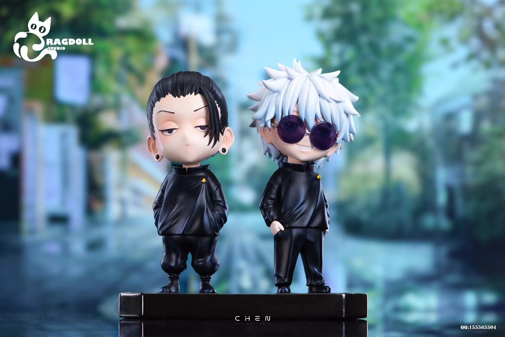 Ragdoll Studio Jujutsu Kaisen Satoru Gojo & Suguru Geto Anime Action Figures - Official JJK Collectible Dolls for Fans, Anime Room Decor, and Cosplay Props