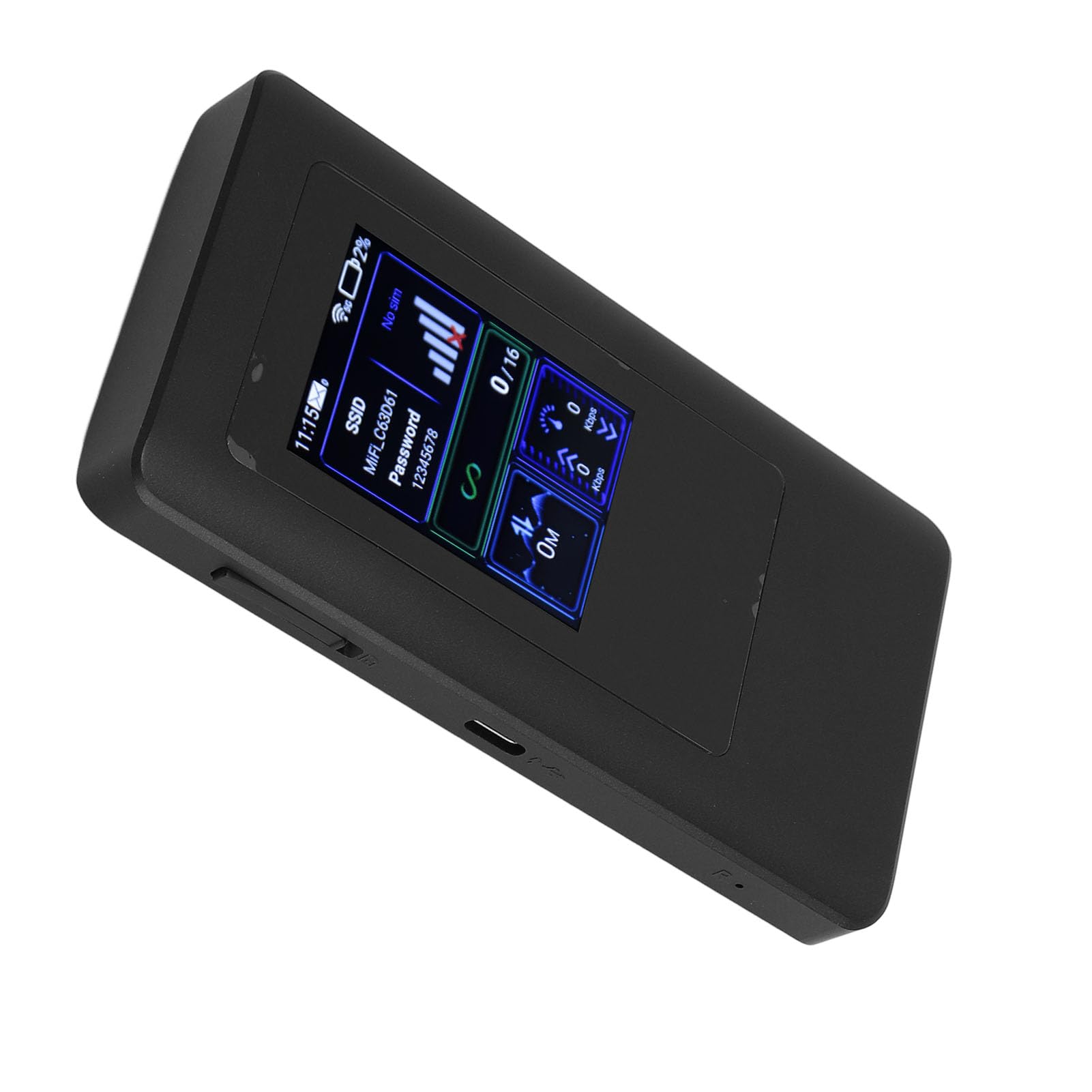 **Zunate WiFi 6 Router with SIM Card Slot - 5G Dual Band Wireless Modem, 2GB RAM 32GB ROM, Unlocked Mobile Hotspot for Android 11, 10000mAh Battery - Perfect for Travel, Remote Work & Home Internet Backup**