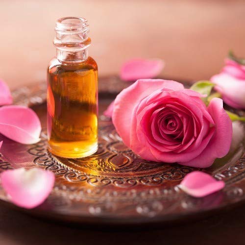 Pure Rose Essential Oil 10ml - Therapeutic Grade for Skin & Hair Care, Aromatherapy