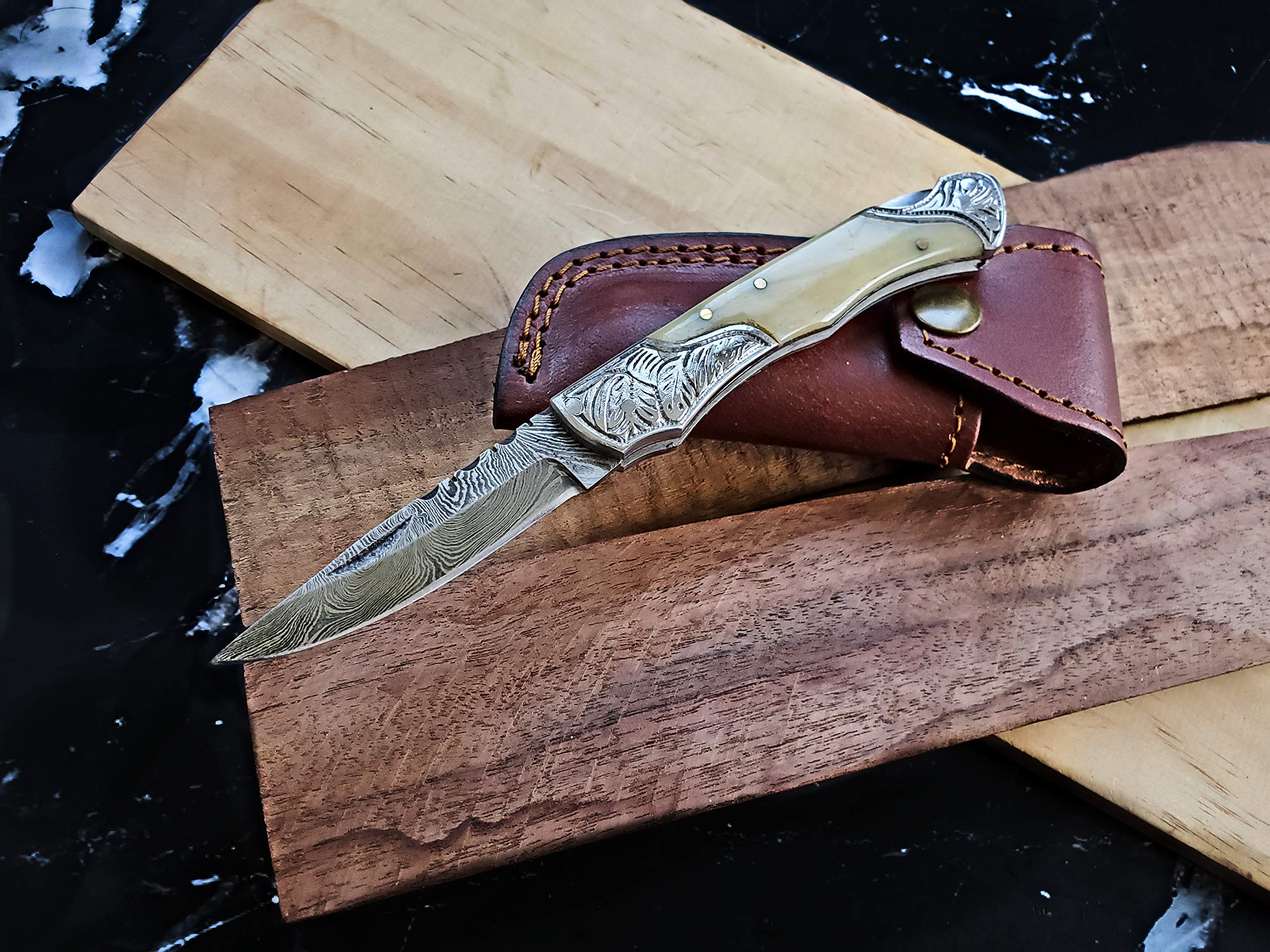 Premium Titan International Folding Knife 6.5
