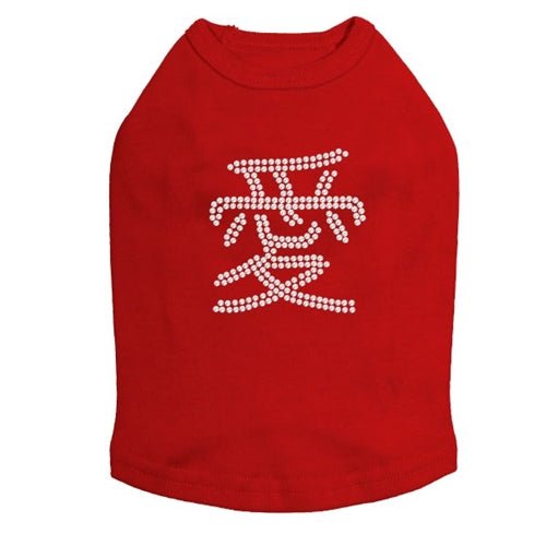 Chinese Love Dog Tank Top - Stylish & Comfortable Pet Lover Tee in Multiple Colors - Perfect for Casual Wear, Dog Walks & Pet-Themed Events