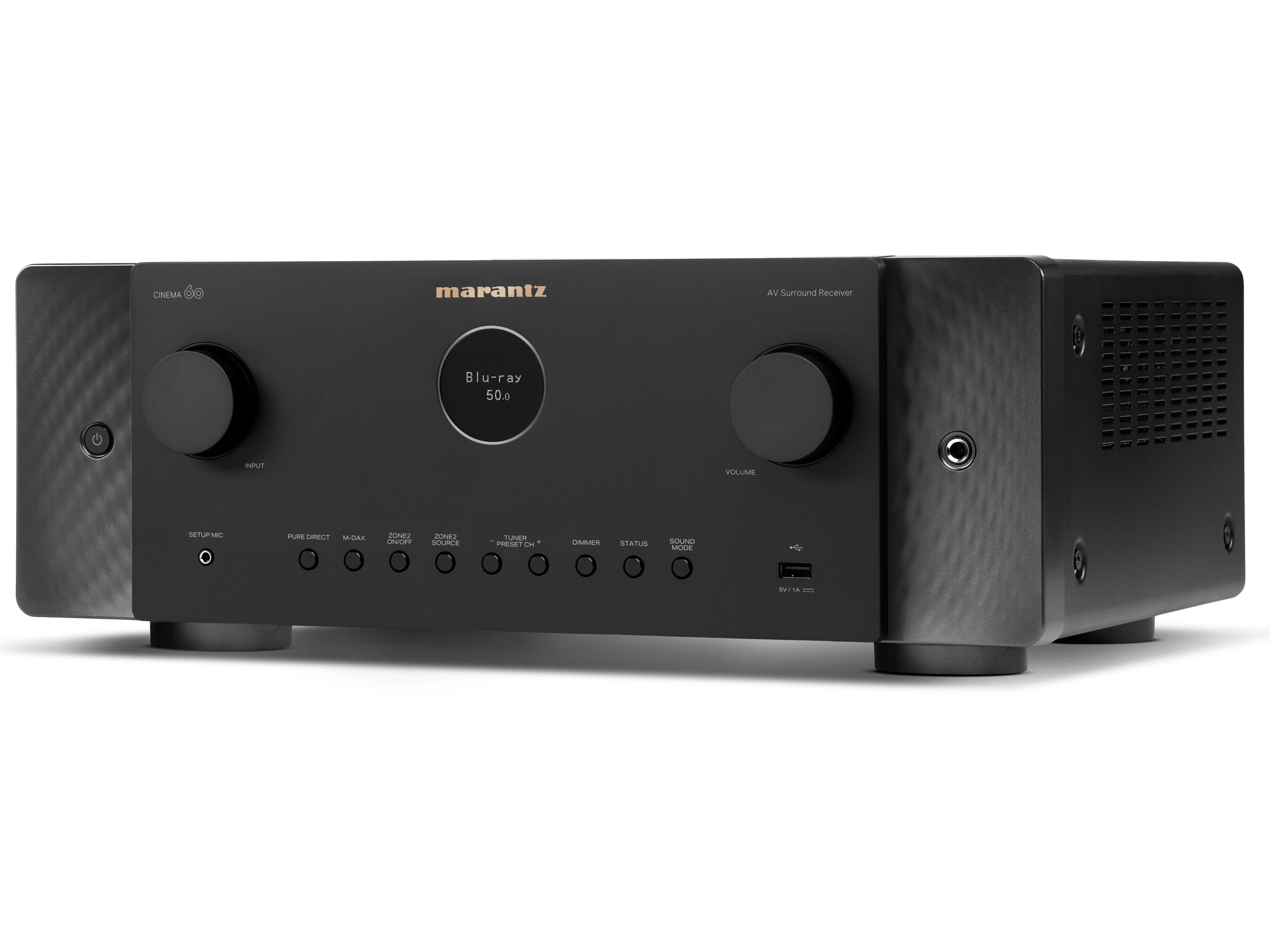 Marantz Cinema 60 8K AV Receiver - Premium Home Theater Sound System for Movies, Music & Gaming | Dolby Atmos, IMAX Enhanced, Alexa Compatible | Perfect for Living Room & Media Room Setup