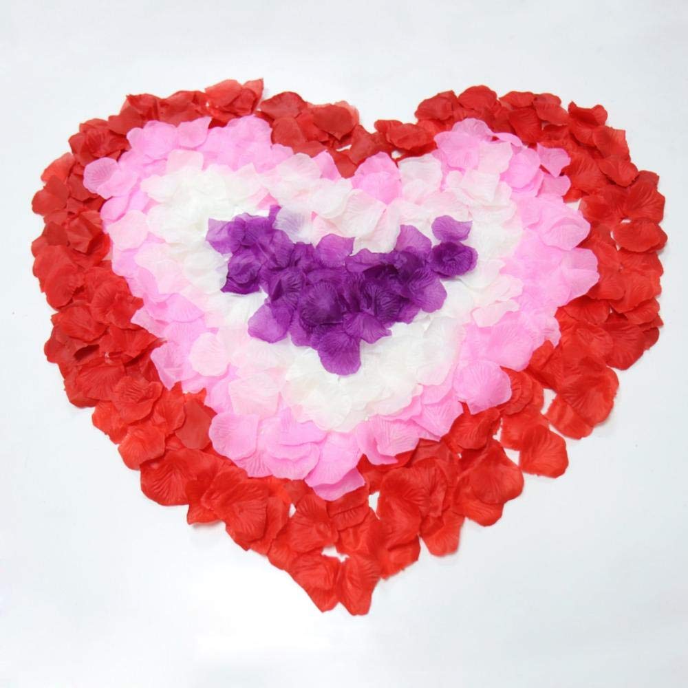 2200 Pcs Light Purple Rose Petals - Premium Artificial Silk Flower Petals for Wedding, Anniversary, Party, Baby Shower & Romantic Decorations - Perfect for Aisle, Table Scatter, Photo Backdrops & More