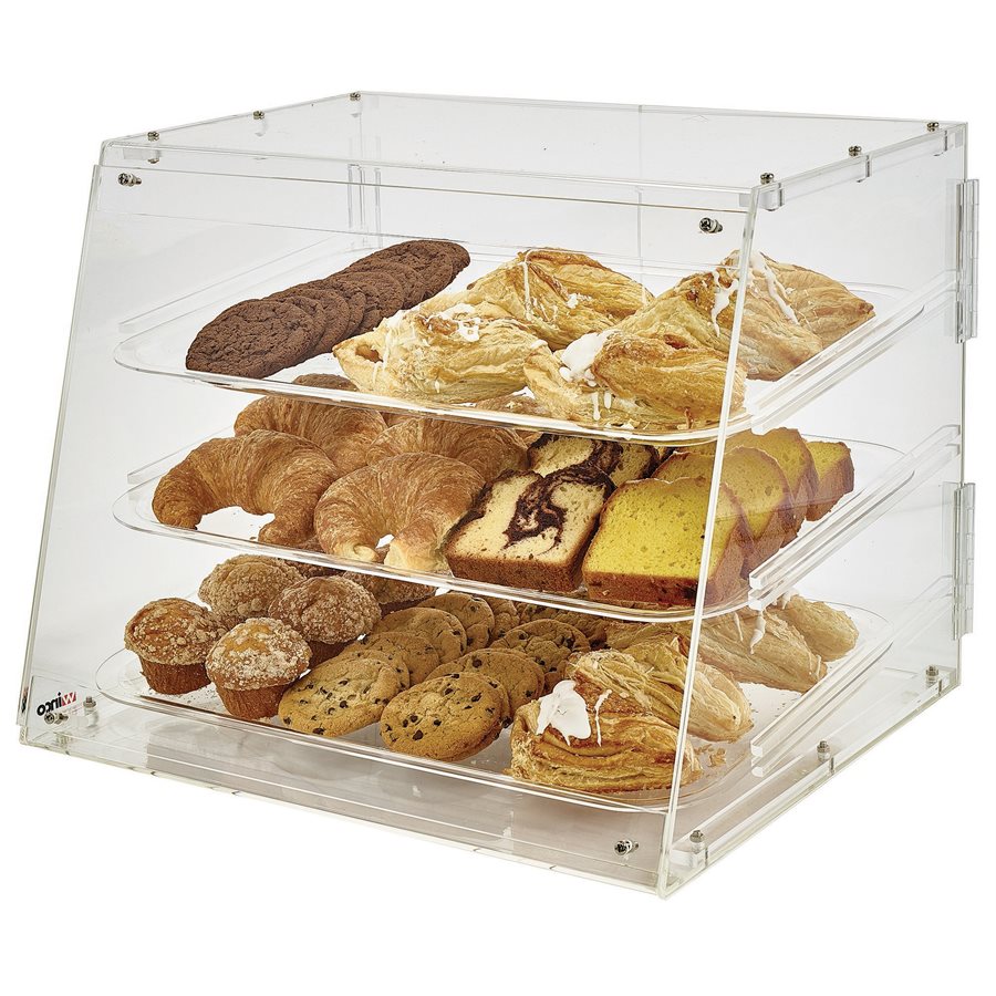 Winco 3-Tier Bakery Display Case - 21