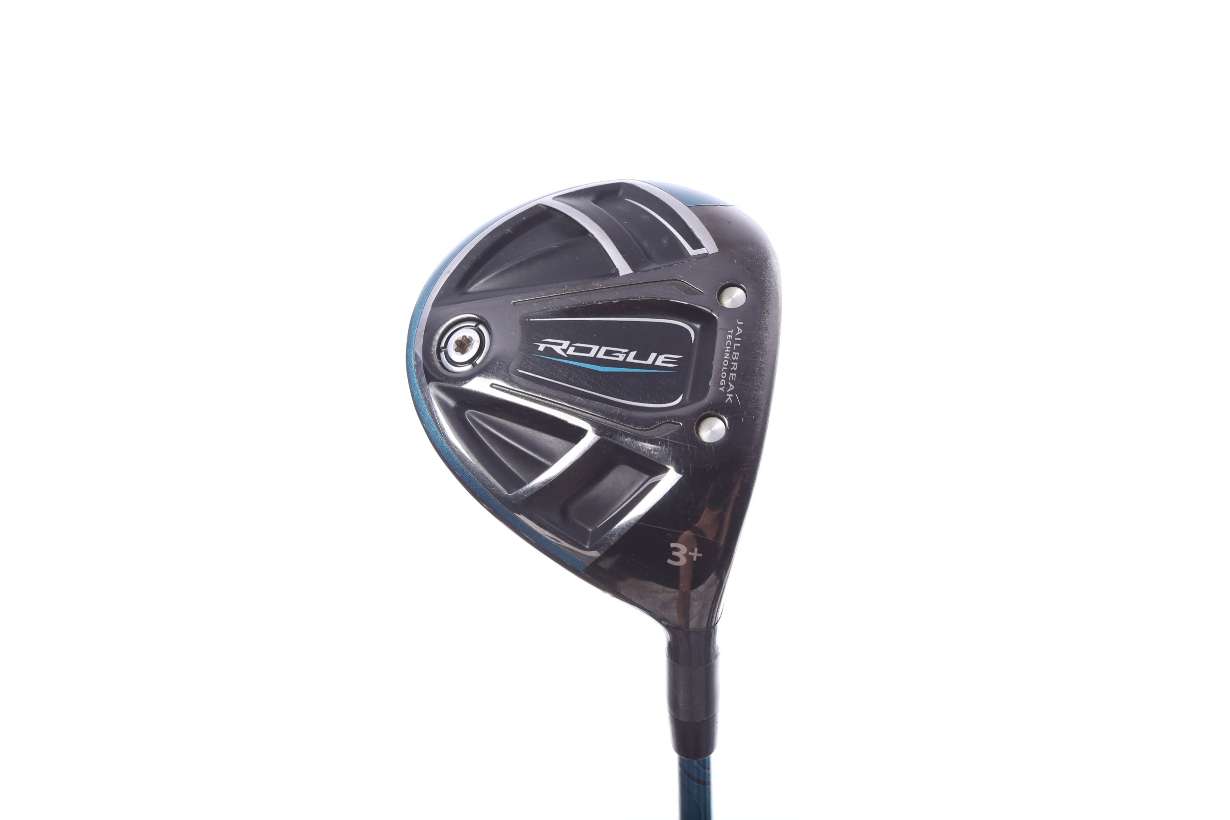 Used Callaway Rogue 3+ Wood Right Handed 14° Extra Stiff Flex Golf Club - Perfect for Long Fairway Shots & Low Handicap Players