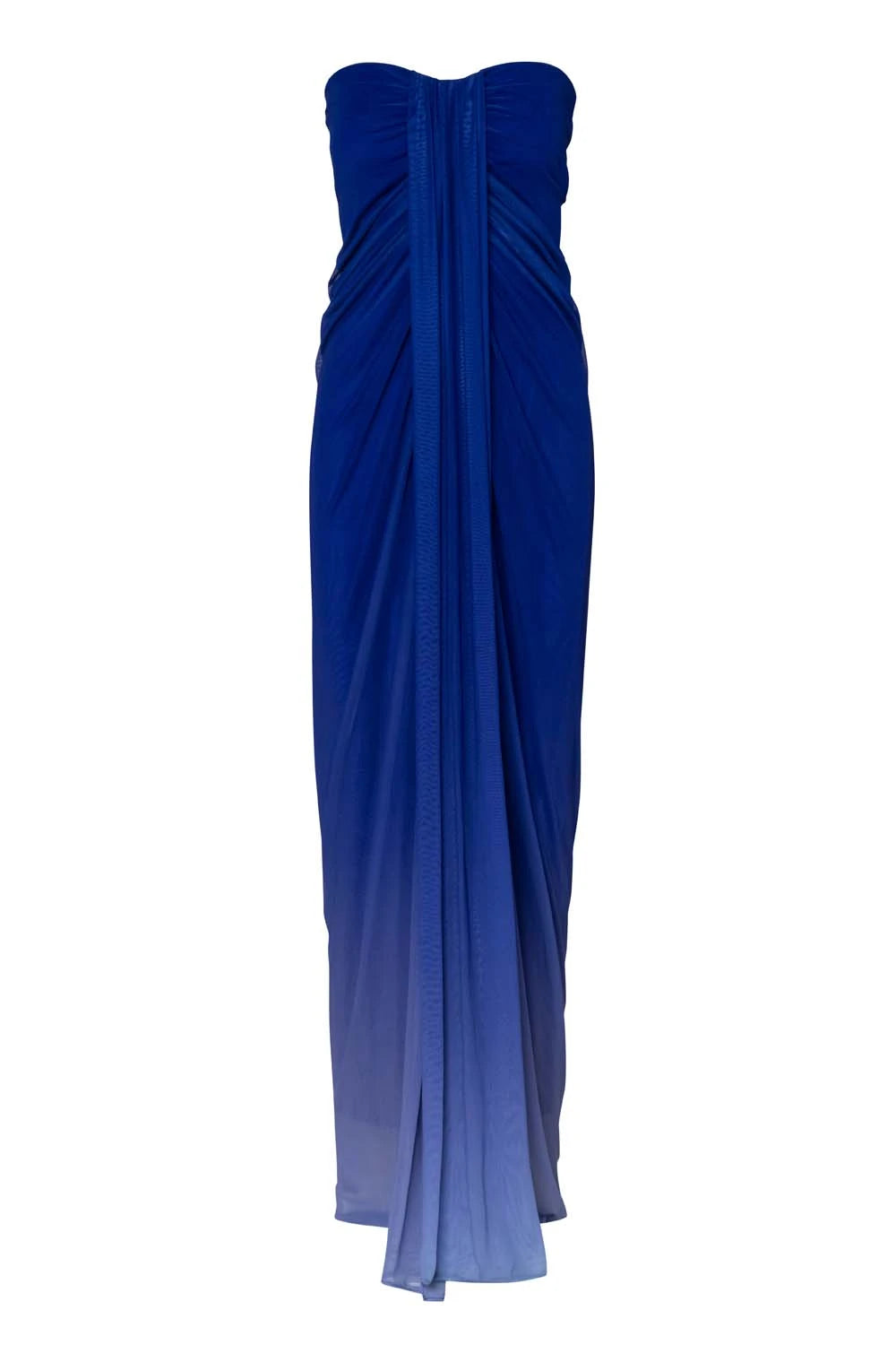 Lena Women's Maxi Dress in Opal Blue - Elegant Long Sleeve Flowy Summer Dress for Beach, Party & Casual Wear