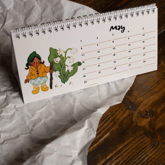 Gnome Birthday Calendar - Cute & Colorful Wall Planner for Home & Office - Perfect for Tracking Birthdays, Anniversaries & Special Events