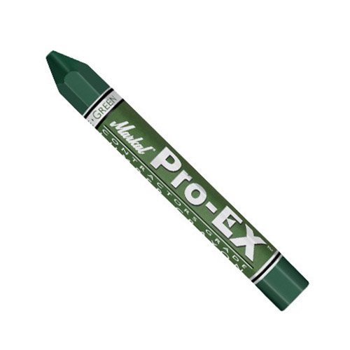Markal Pro-Ex 80386 Green Extruded Clay Crayon - 1/2