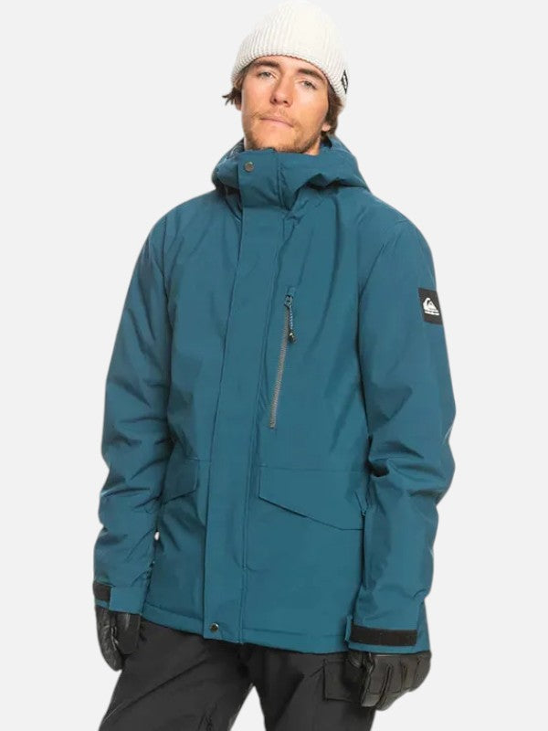 Quiksilver Mission Snow Jacket - Waterproof & Insulated Winter Coat for Men - Perfect for Skiing, Snowboarding & Outdoor Adventures