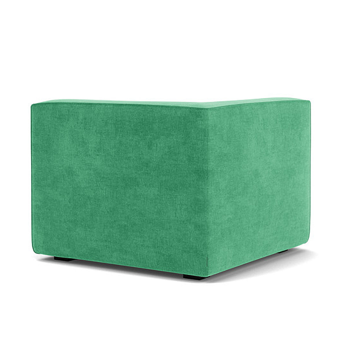 1-Seater Right Corner Modular Sofa in Durable Dane Fabric - Perfect for Small Apartments, Living Rooms & Cozy Spaces