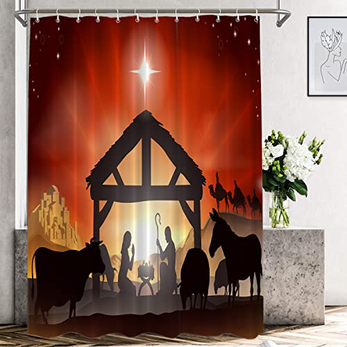Christmas Nativity Little House Multib
