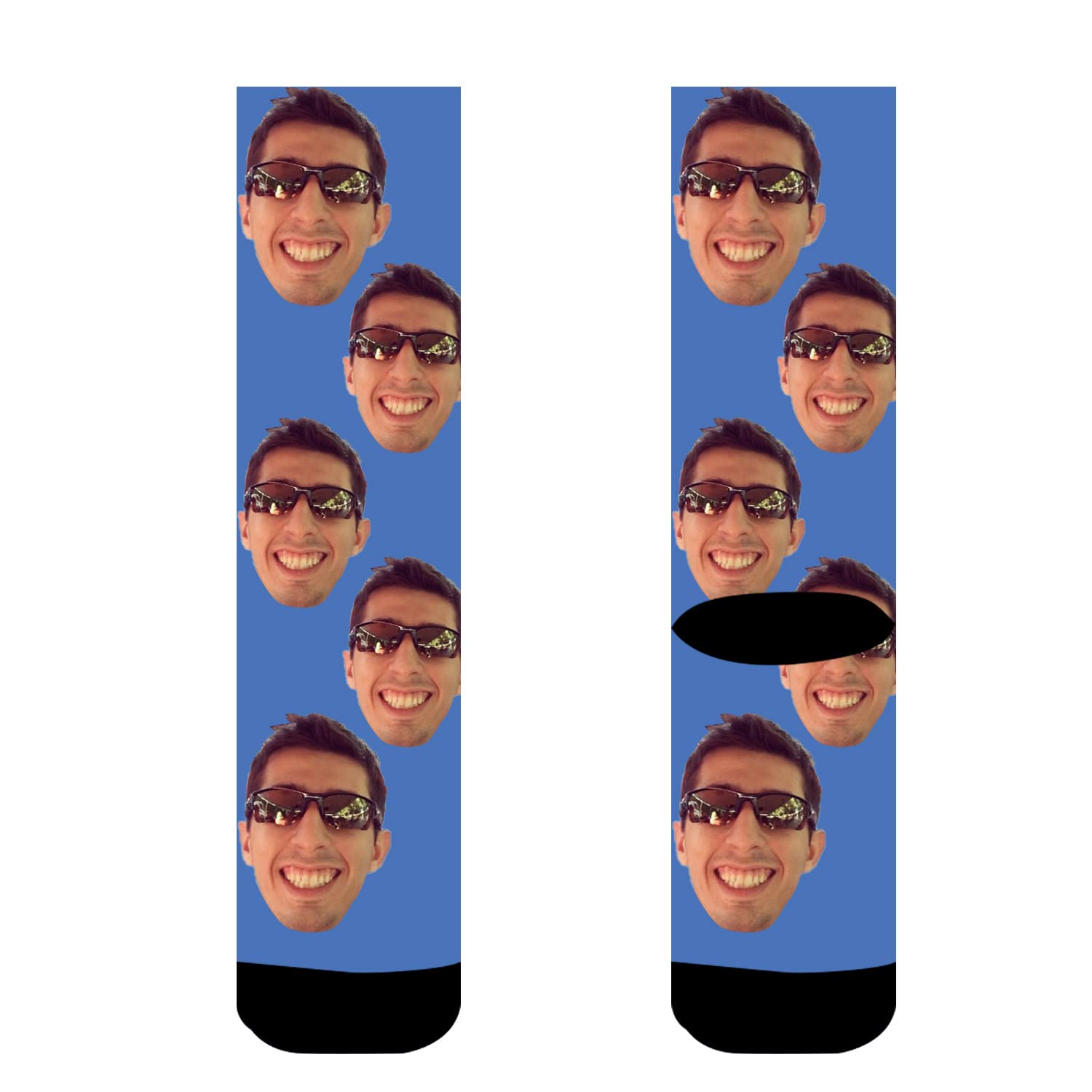 Custom Photo Socks with Your Face or Dog - Personalized Printed Socks for Men & Women - Great for Gifts, Couples, Pet Lovers & Special Occasions