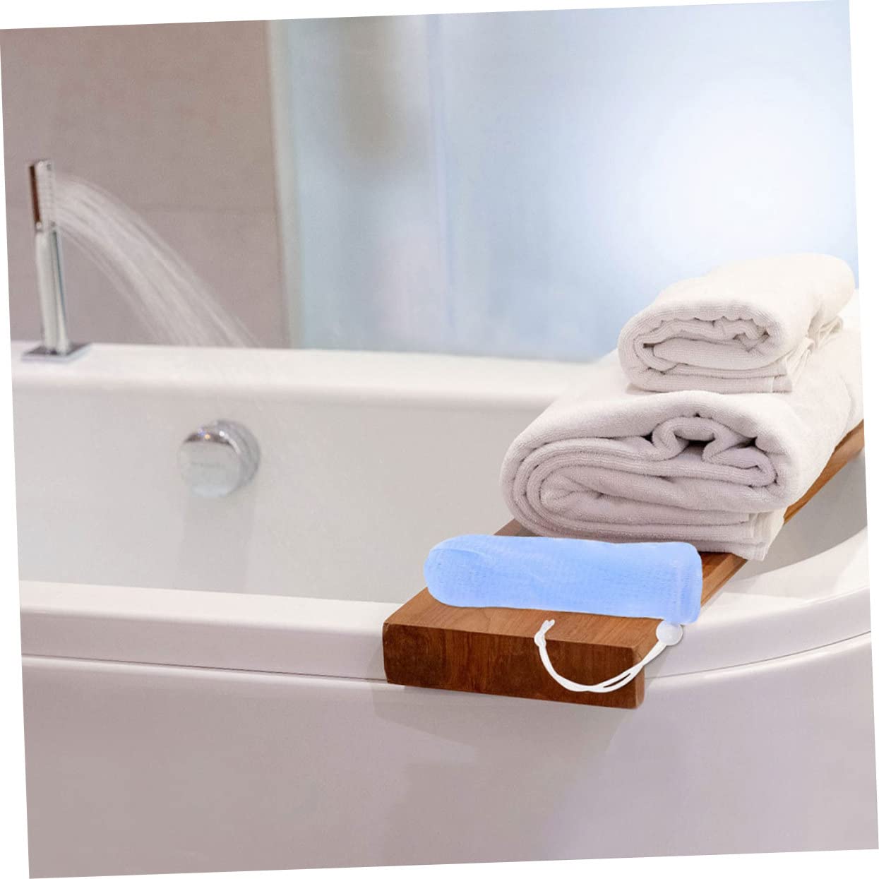 10-Pack Healeved Soap Pouches - Reusable Mesh Soap Bags for Storage, Exfoliating & Travel - Random Colors (Great for Shower, Bath & Gym Use)