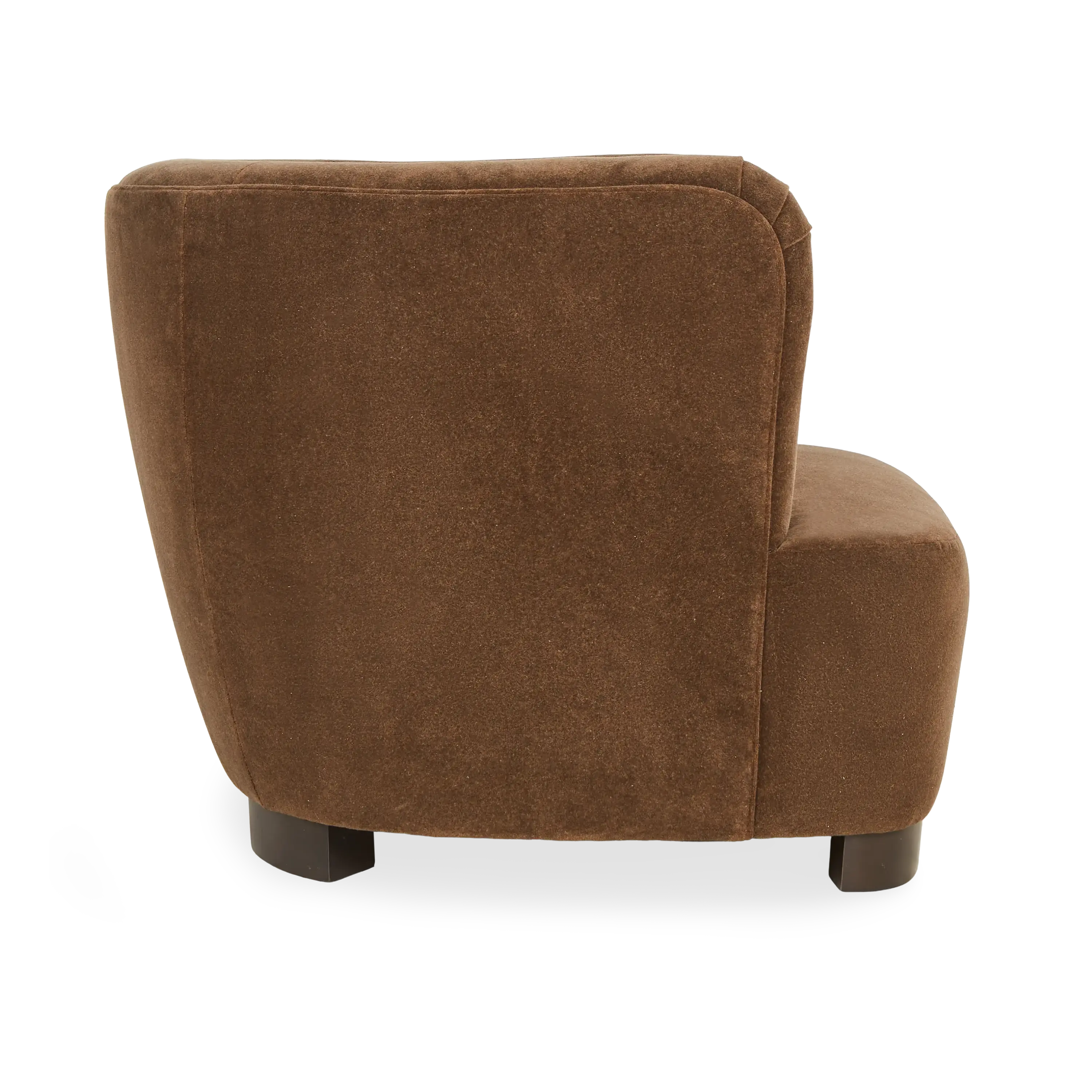 August Lounge Chair - Modern Comfortable Recliner for Living Room, Patio & Office - Premium Fabric Upholstered Relaxing Chair with Ergonomic Design