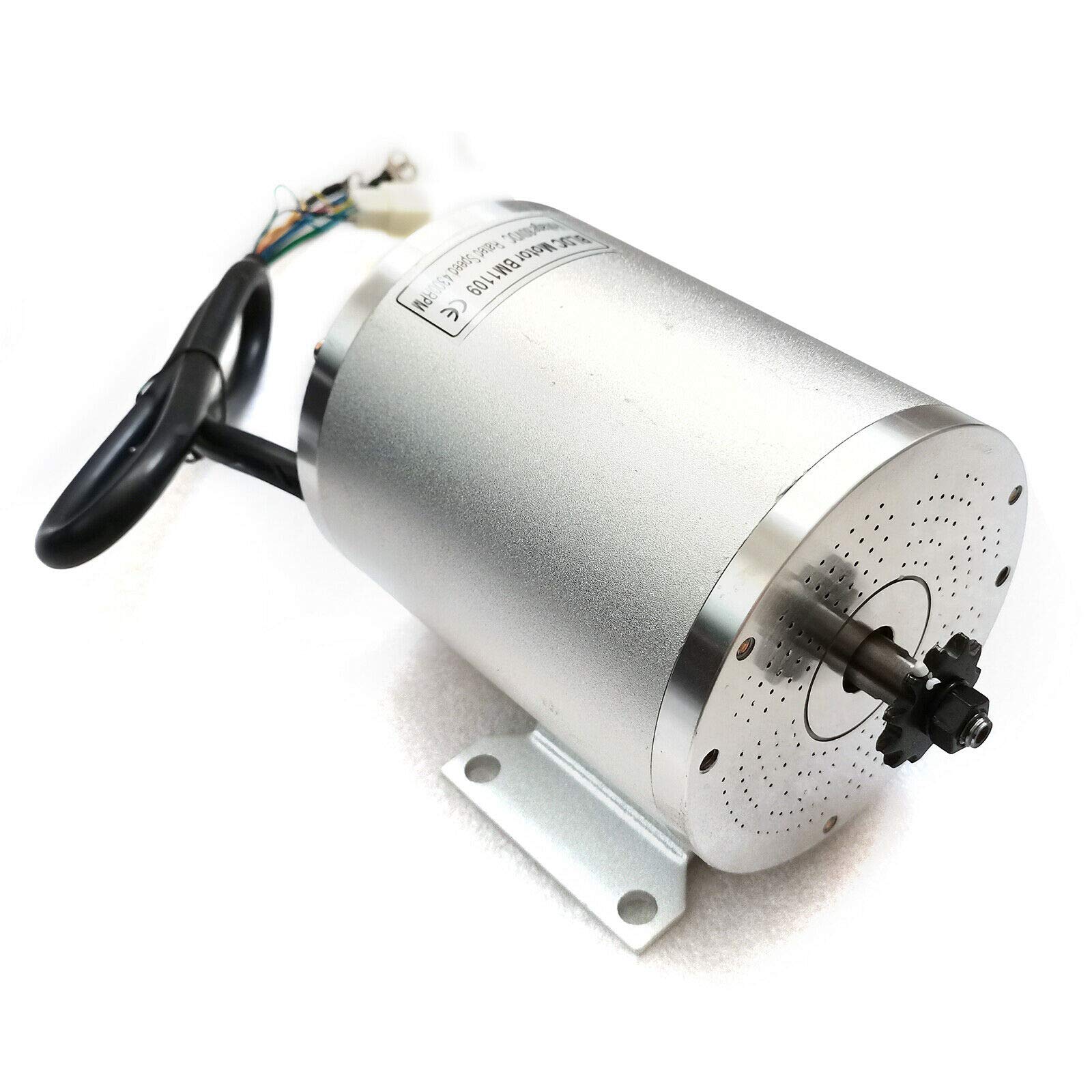 60V 2000W High Power Brushless DC Motor Kit with Controller - BLDC Motor for Electric Bicycles, Scooters, Cars & Motorcycles - Perfect for DIY EV Projects, E-Bike Conversions & Small Electric Vehicles