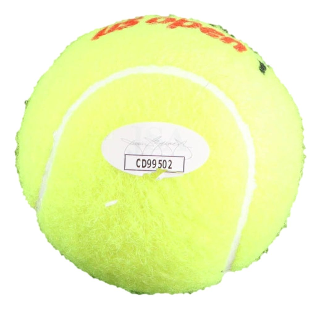 Authentic Coco Gauff Signed US Open Tennis Ball with JSA Certificate - Perfect for Tennis Fans, Collectors, and Sports Memorabilia Enthusiasts