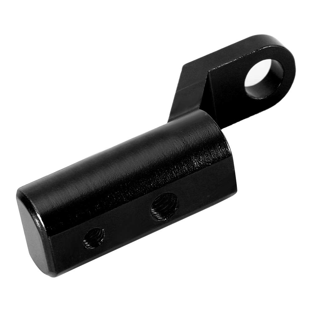 Motorcycle Mirror Extensions & Mount Bracket - Black for Enhanced Rearview Safety