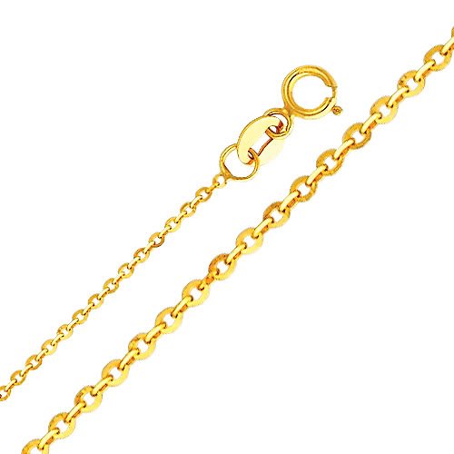14K Tri-Color Gold Flower Pendant Necklace with 1.2mm Cable Chain - Elegant Jewelry Gift for Women, Perfect for Weddings, Anniversaries & Special Occasions