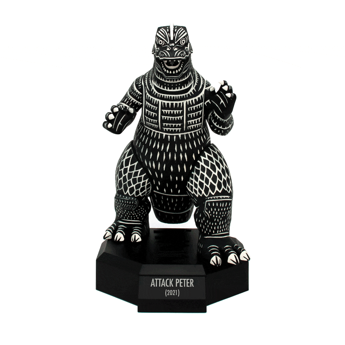 Godzilla Museum: Attack Peter - Official Collectible Figure for Fans & Movie Enthusiasts | Perfect for Display, Gifts, and Pop Culture Collections