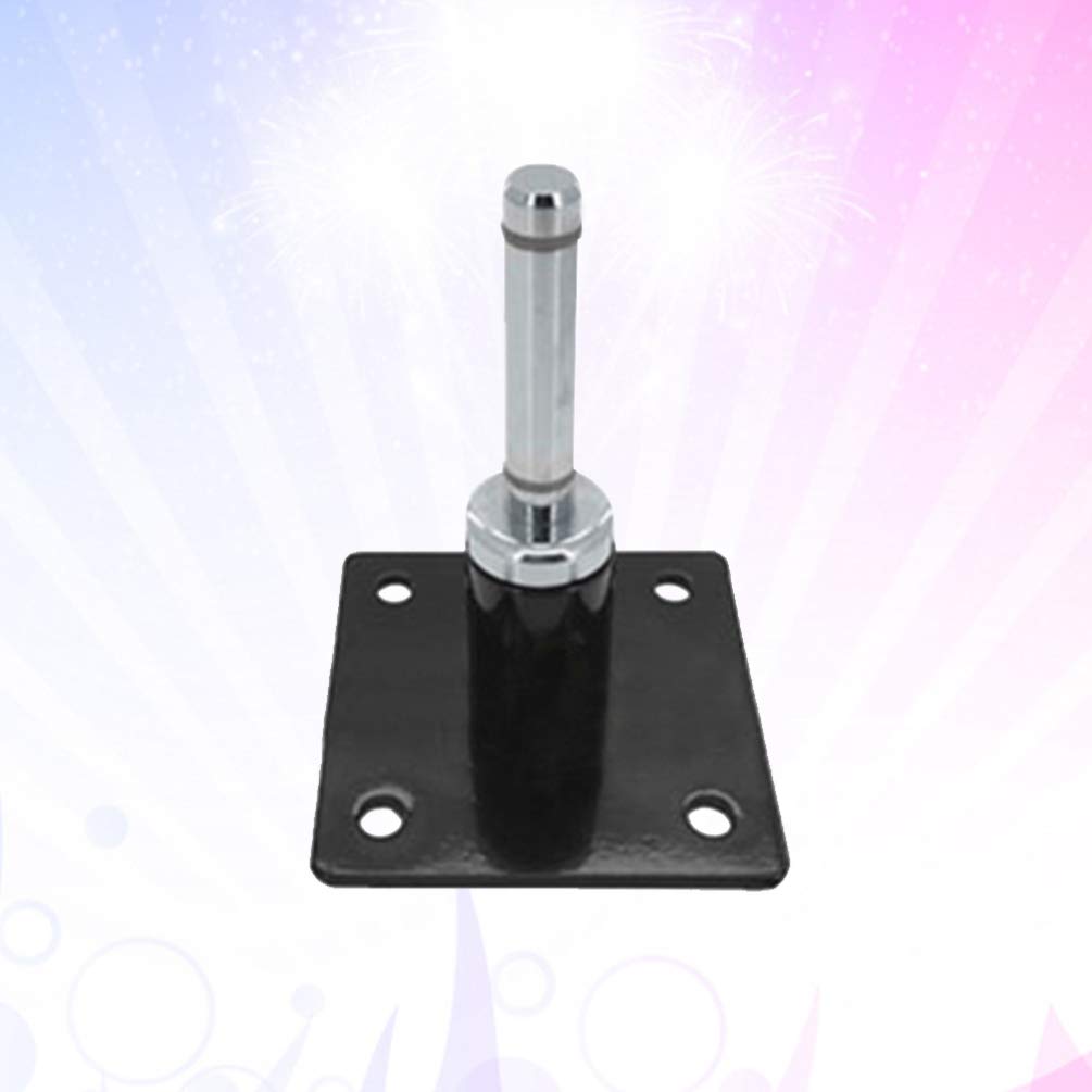 Happyyami Heavy Duty Aluminum Alloy Flag Pole Wall Mount Bracket - Adjustable Outdoor Flag Holder for House, Garden & Commercial Use