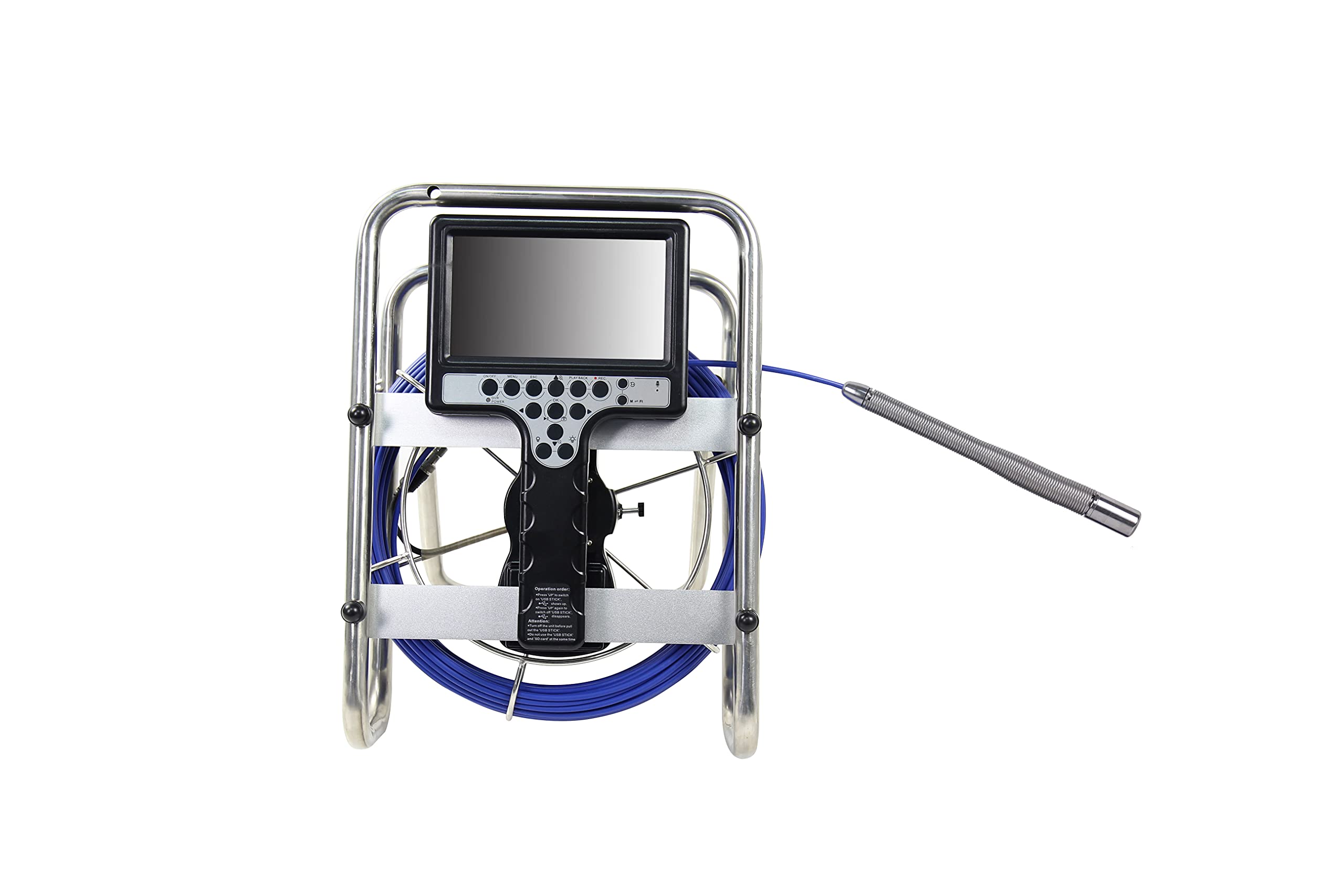 Vividia VS-22330plus 512Hz Self-Leveling Sewer Inspection Camera with 7