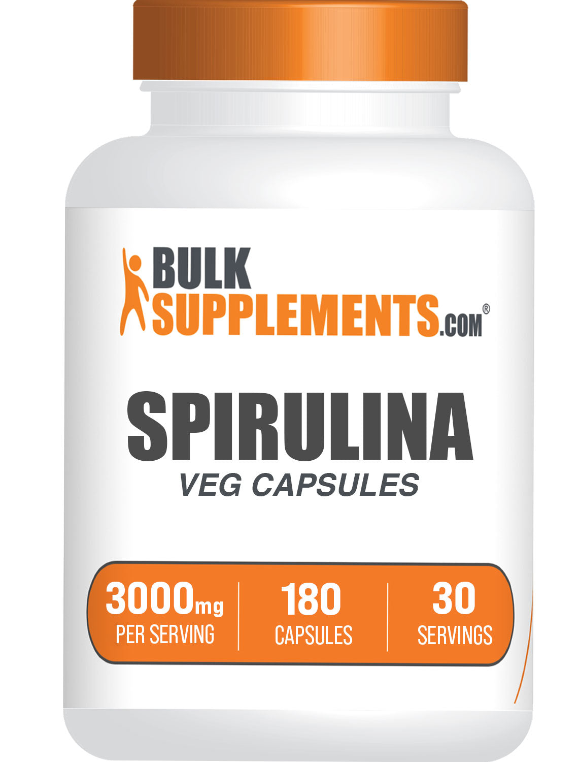 Organic Spirulina Powder Capsules 500mg - 120 Vegan Capsules for Immune Support & Energy Boost - Superfood Supplement for Detox, Weight Loss & Wellness - Perfect for Smoothies, Juices & Daily Health Routine