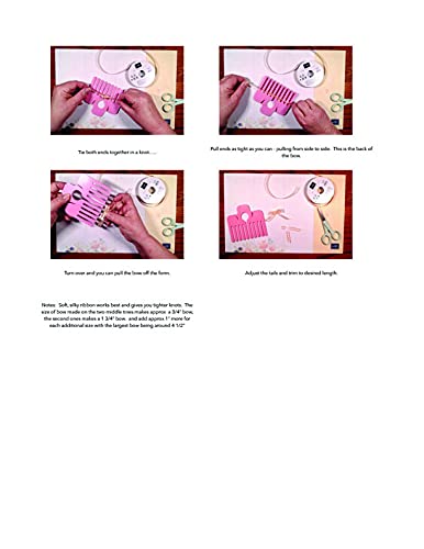 Miller Creations Olive Ribbon Bow Maker Tool - DIY Craft Supplies for Gift Wrapping, Wedding Decorations, Party Favors & Hair Accessories