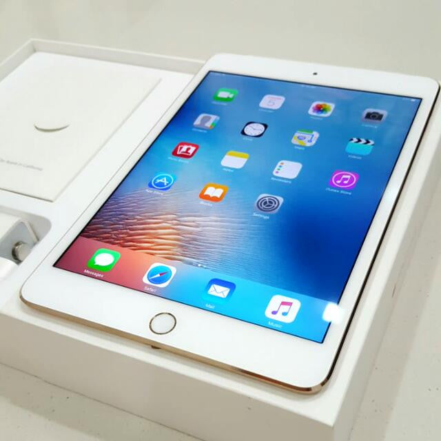 Apple iPad Mini 4th Generation 16GB Wi-Fi Tablet - Portable & Lightweight for Travel, Work, and Entertainment