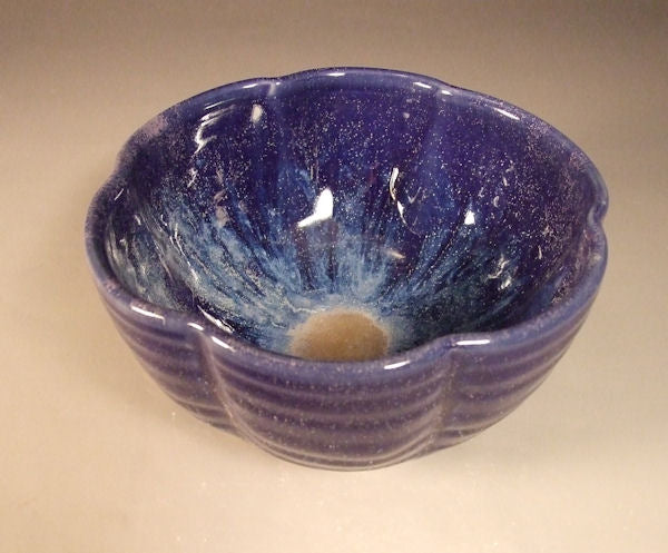 Coyote Lapis Satin Glaze Ceramic Mug - Handmade Stoneware Coffee Cup with Unique Blue Glossy Finish, Perfect for Home, Office & Gifts