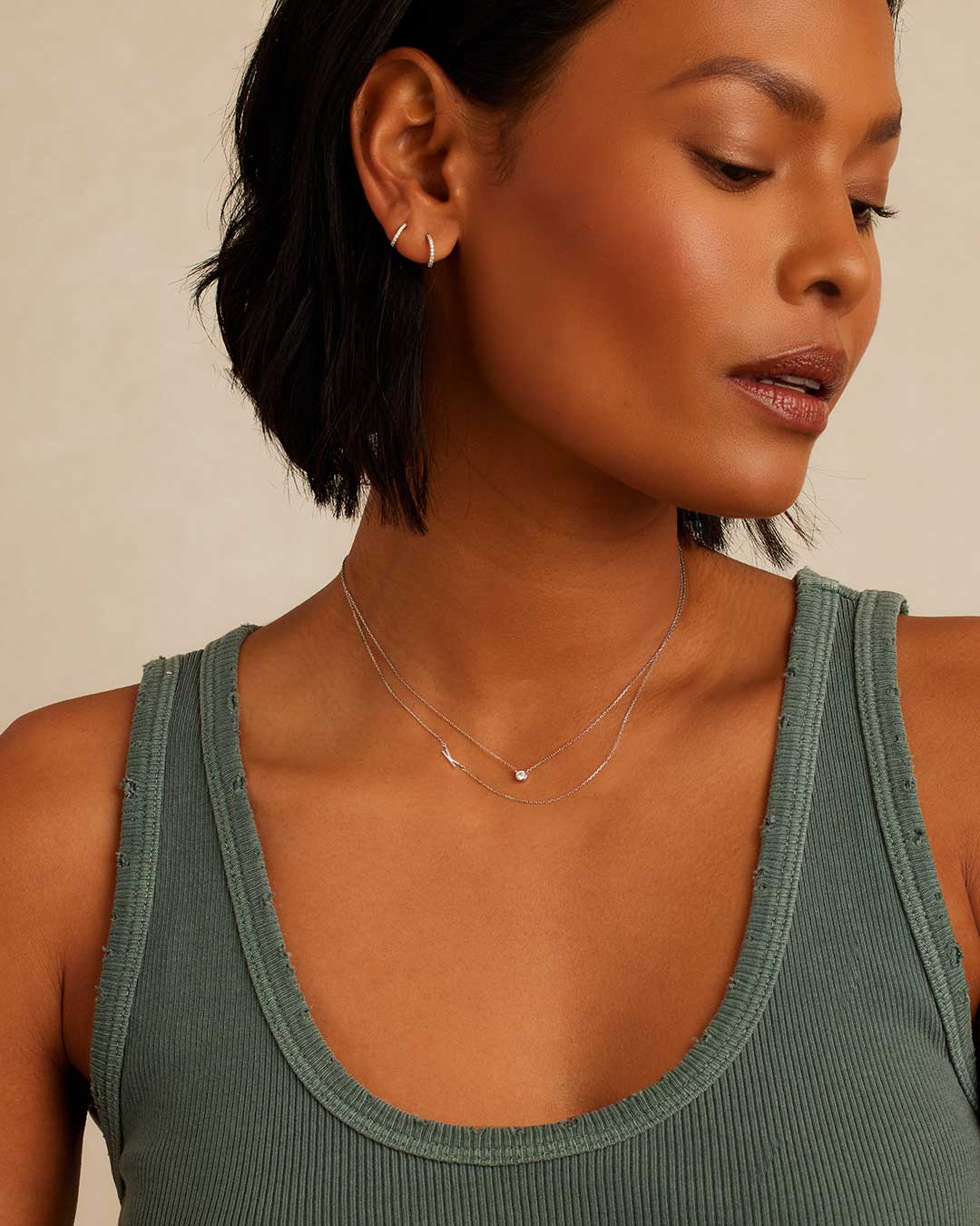 14K Gold Alphabet Necklace - Personalized Initial Pendant Jewelry for Women - Perfect for Gifts, Birthdays & Everyday Elegance