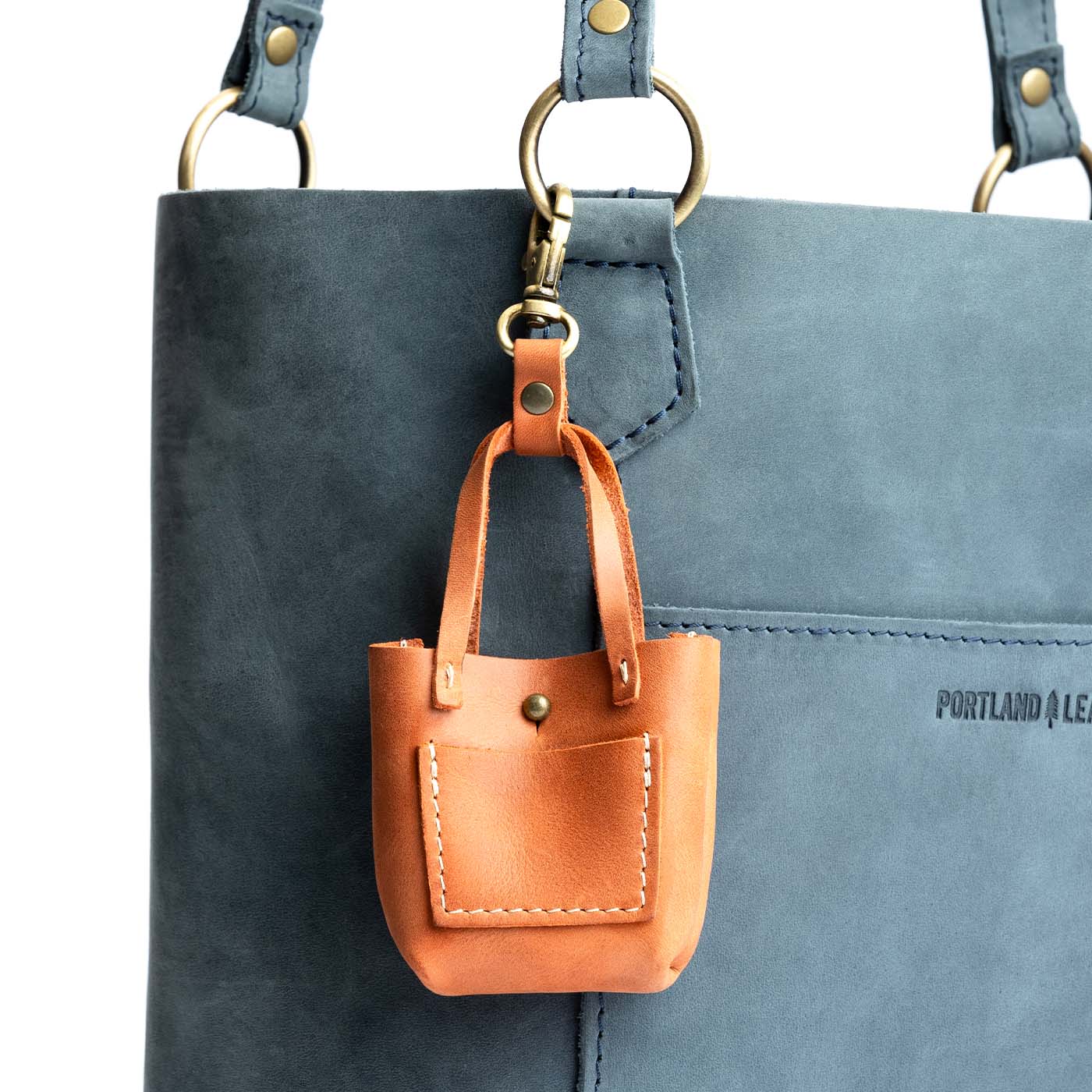 Mini Tote Bag Keychain - Small Purse Keyring for Women & Girls - Perfect for Keys, Lipstick & Essentials - Great Gift for Travel, Work & Everyday Use