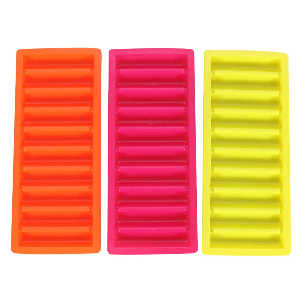 Premium Hemoton Chocolate Molds Set of 3 - Square & Rectangular Ice Cube Trays for Soda Drinks, Cocktails, Popsicles - Perfect for Home Bars, Parties & Kitchen Use