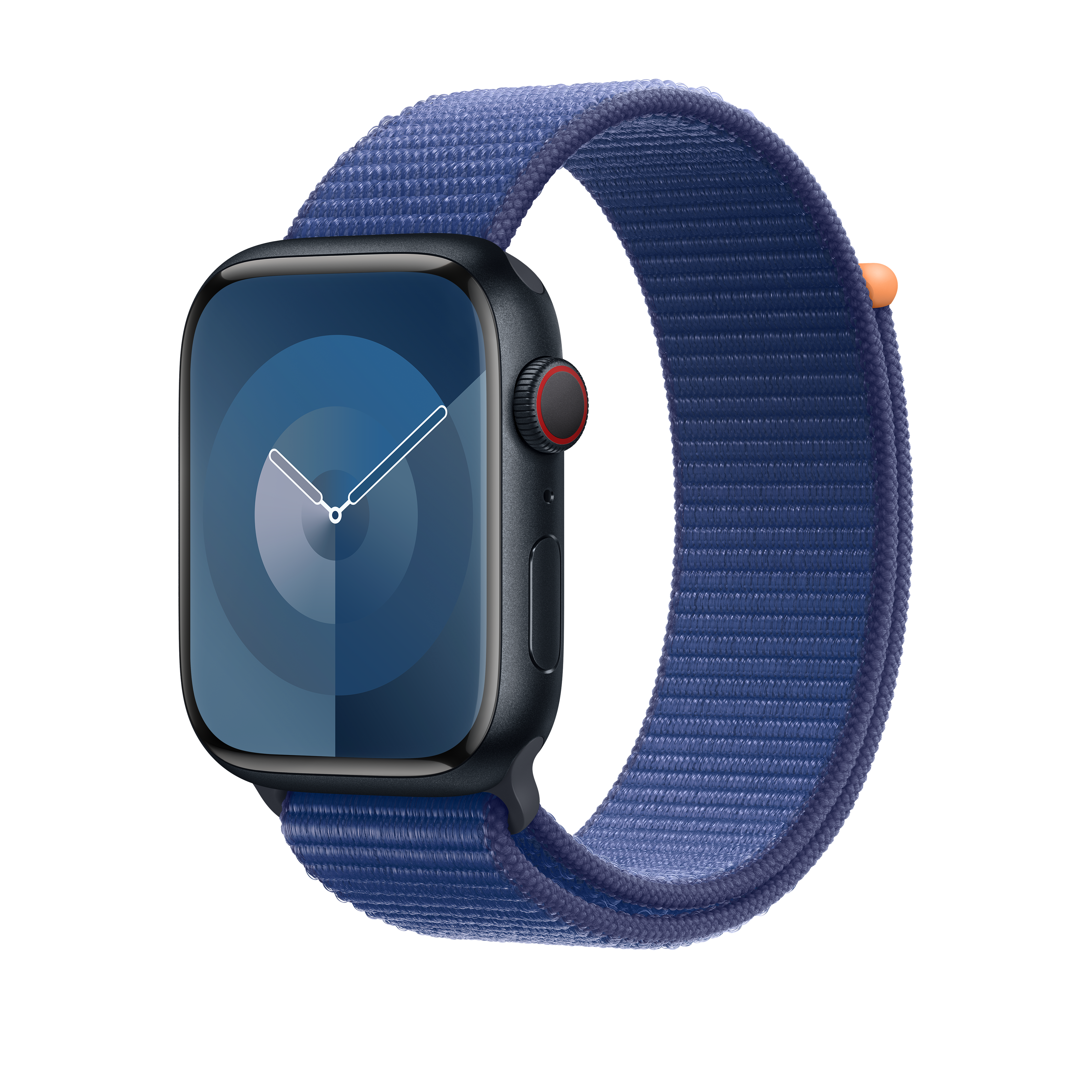 Ocean Blue Sport Loop Band for 45mm Apple Watch - Perfect for Running, Gym & Outdoor Activities