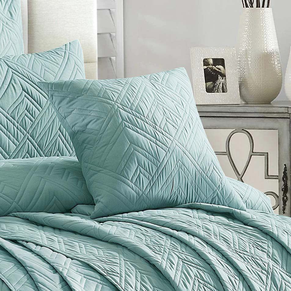 Premium Firenze Ocean Square Filled Cushion - Soft Decorative Throw Pillow for Sofa, Bed & Home Decor - Perfect for Living Room, Bedroom, and Coastal-Themed Spaces