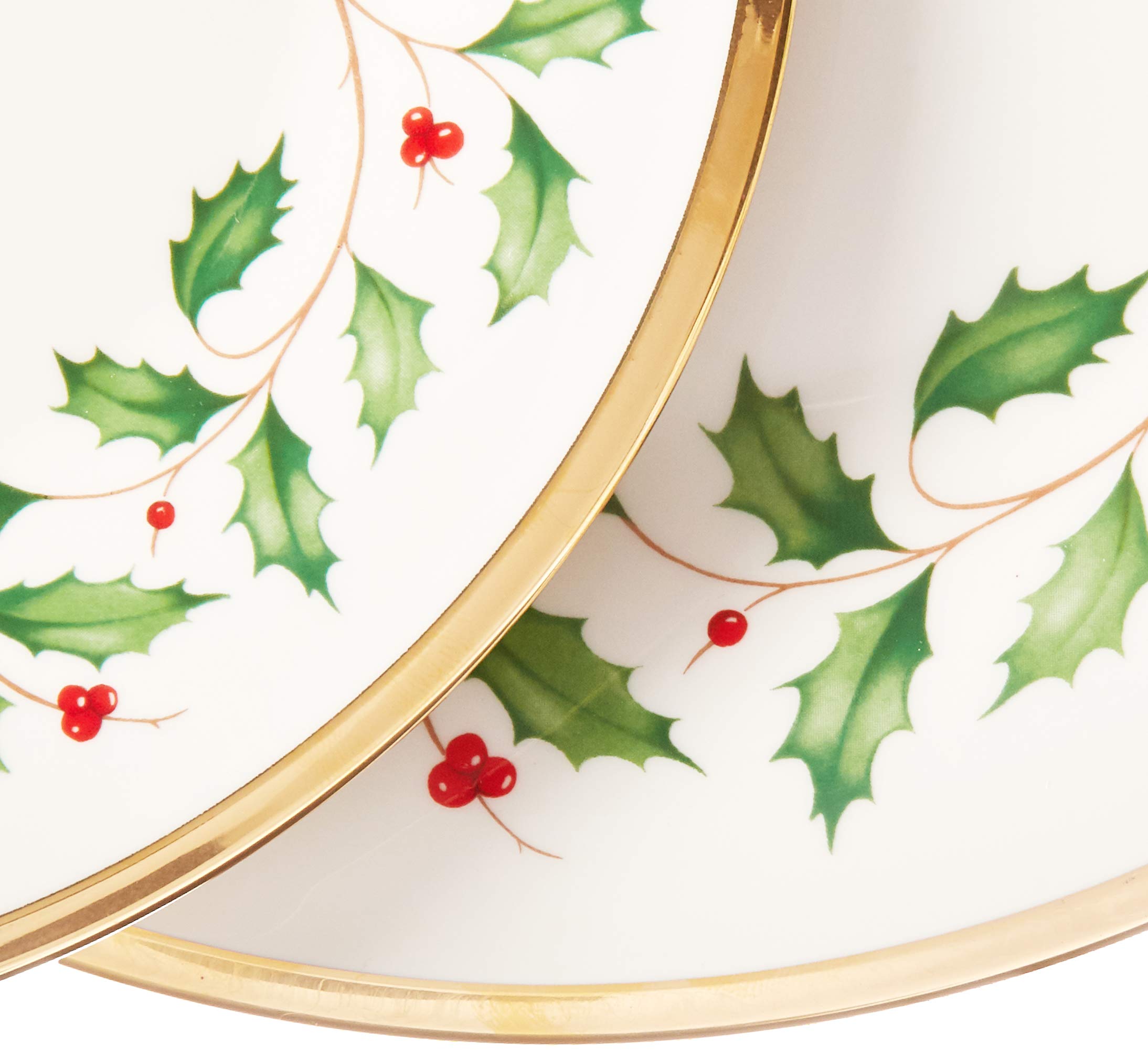 Lenox 883430 Holiday 3-Piece Christmas Dinnerware Set - Red & Green Plates, Bowls & Mugs - Perfect for Holiday Hosting, Christmas Parties & Festive Family Gatherings