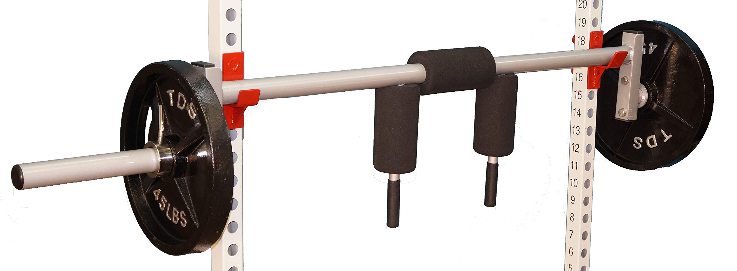 Best Safety Squat Bar for Powerlifting - 600lb Weight Capacity | Heavy Duty Squat Rack Accessory for Home & Commercial Gyms