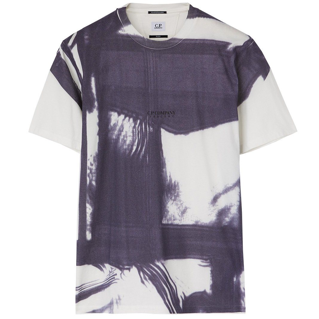 CP Company Metropolis Pattern T-Shirt for Men - Stylish Graphic Tee for Casual Wear, Street Fashion & Urban Outfits
