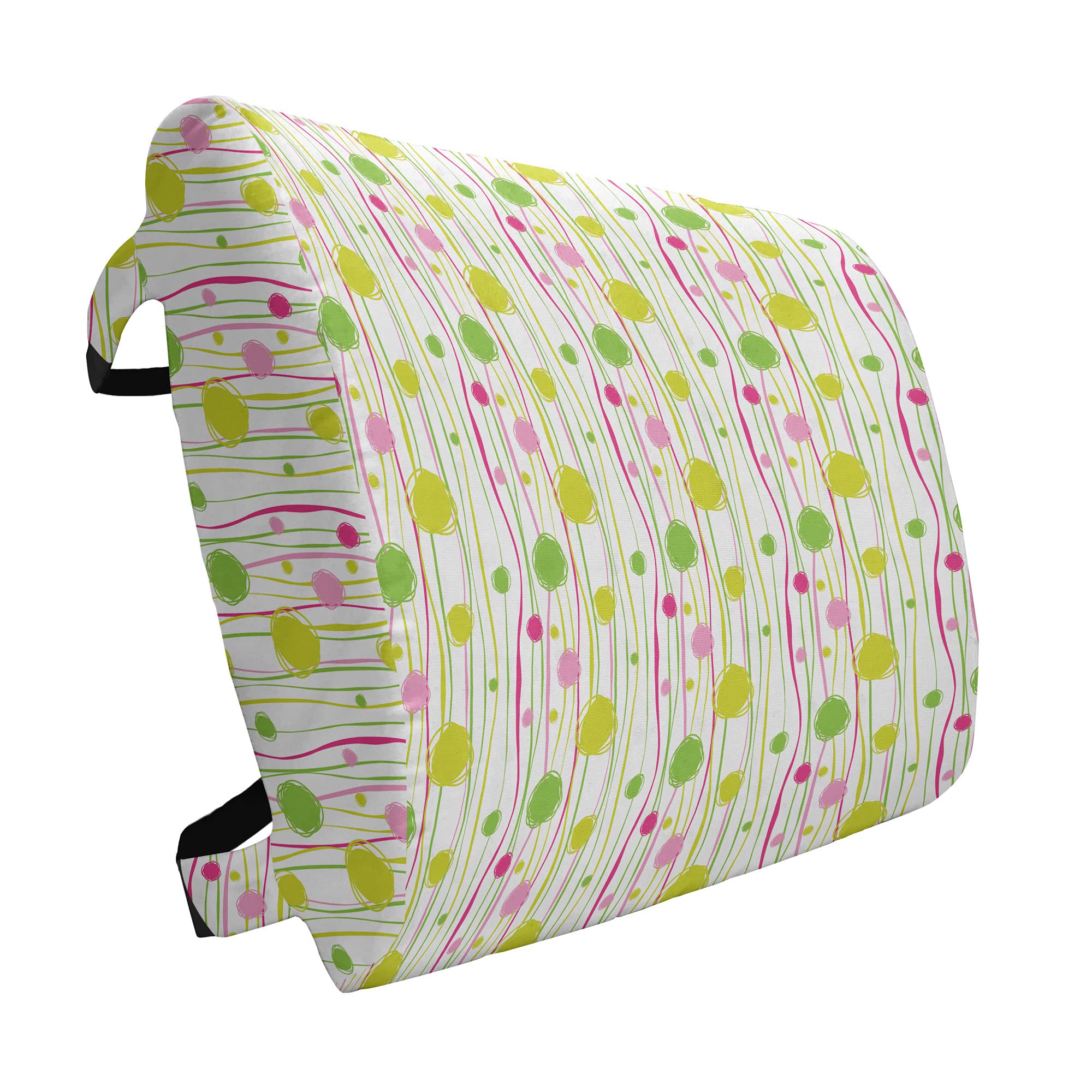 Ambesonne Lumbar Support Pillow for Office Chair & Car Seat - 14
